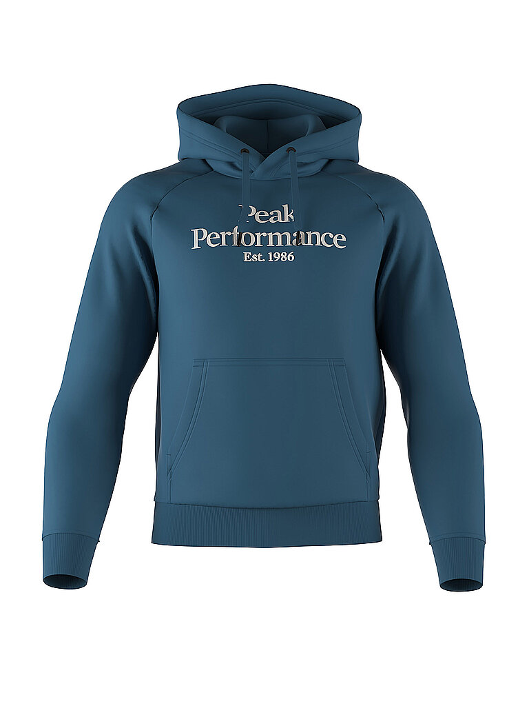 PEAK PERFORMANCE Kapuzensweater - Hoodie  blau | L